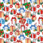 Habcsók / Csokoládé-transzferfólia - Karácsony 16