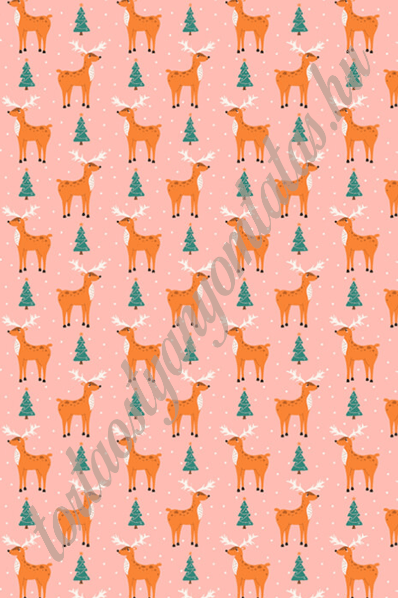 5 Habcsók / Csokoládé-transzferfólia - Karácsony 05 - Image 1