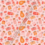 Habcsók / Csokoládé-transzferfólia - Karácsony 06