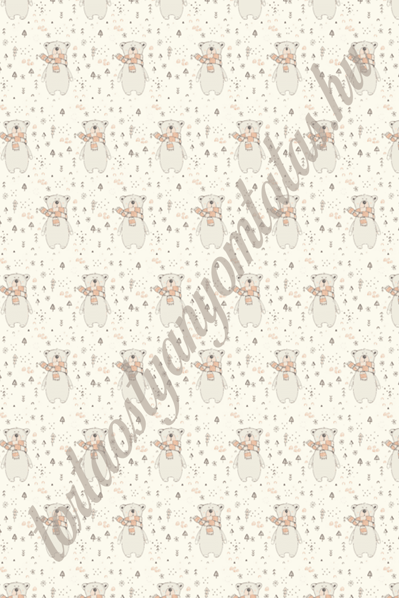 8 Habcsók / Csokoládé-transzferfólia - Karácsony 08 - Image 1