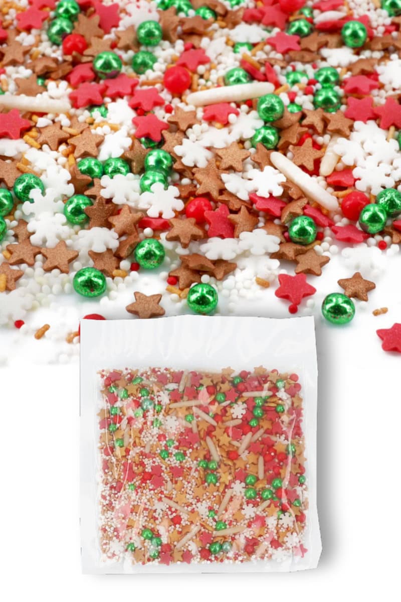 Mikulás Cake Masters dekor cukorgyöngy - Mikulás varázs 80g - Image 1