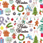 Habcsók / Csokoládé-transzferfólia - Karácsony 20