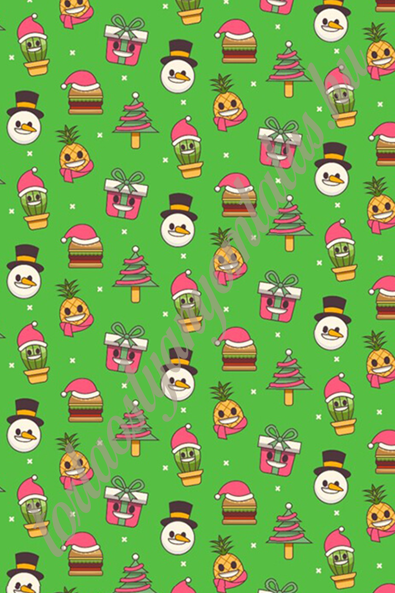 23 Habcsók / Csokoládé-transzferfólia - Karácsony 23 - Image 1