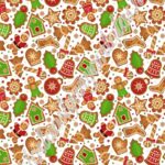 Tortapapír tapétaminta - Karácsony 8