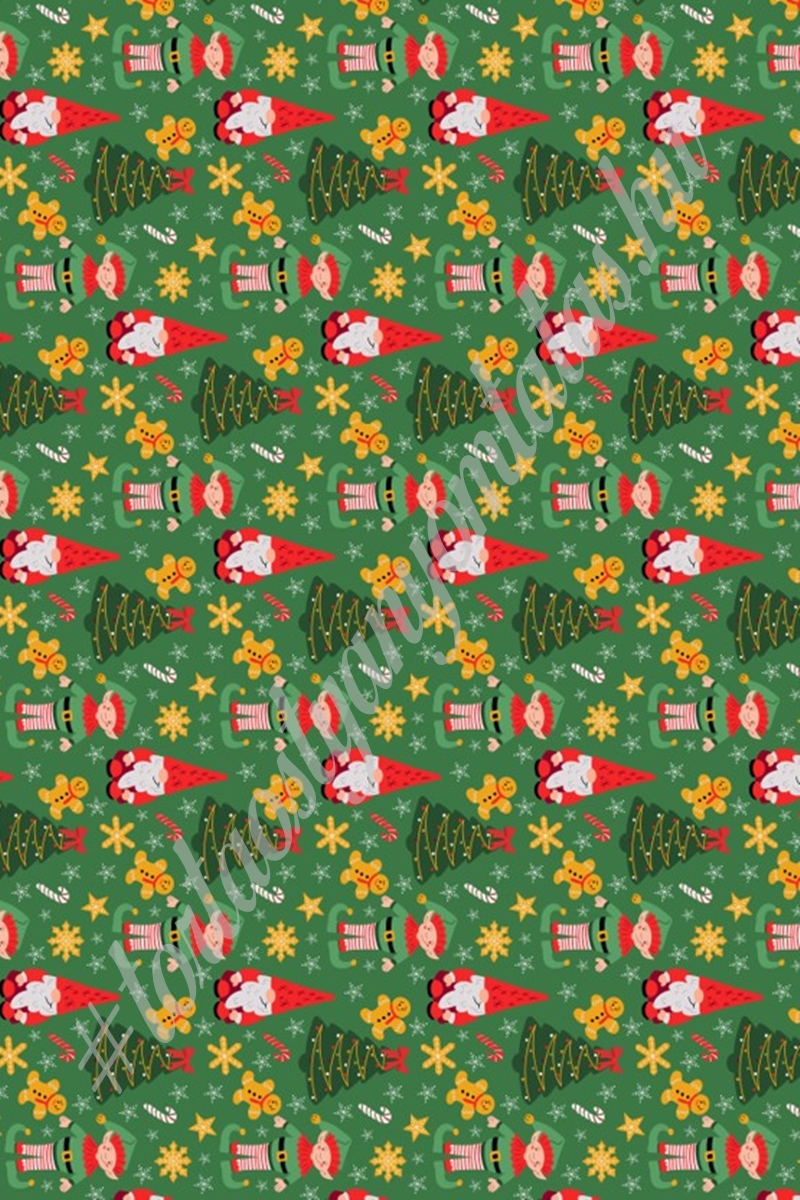 karácsonytortapapír9 Tortapapír tapétaminta - Karácsony 9 - Image 1