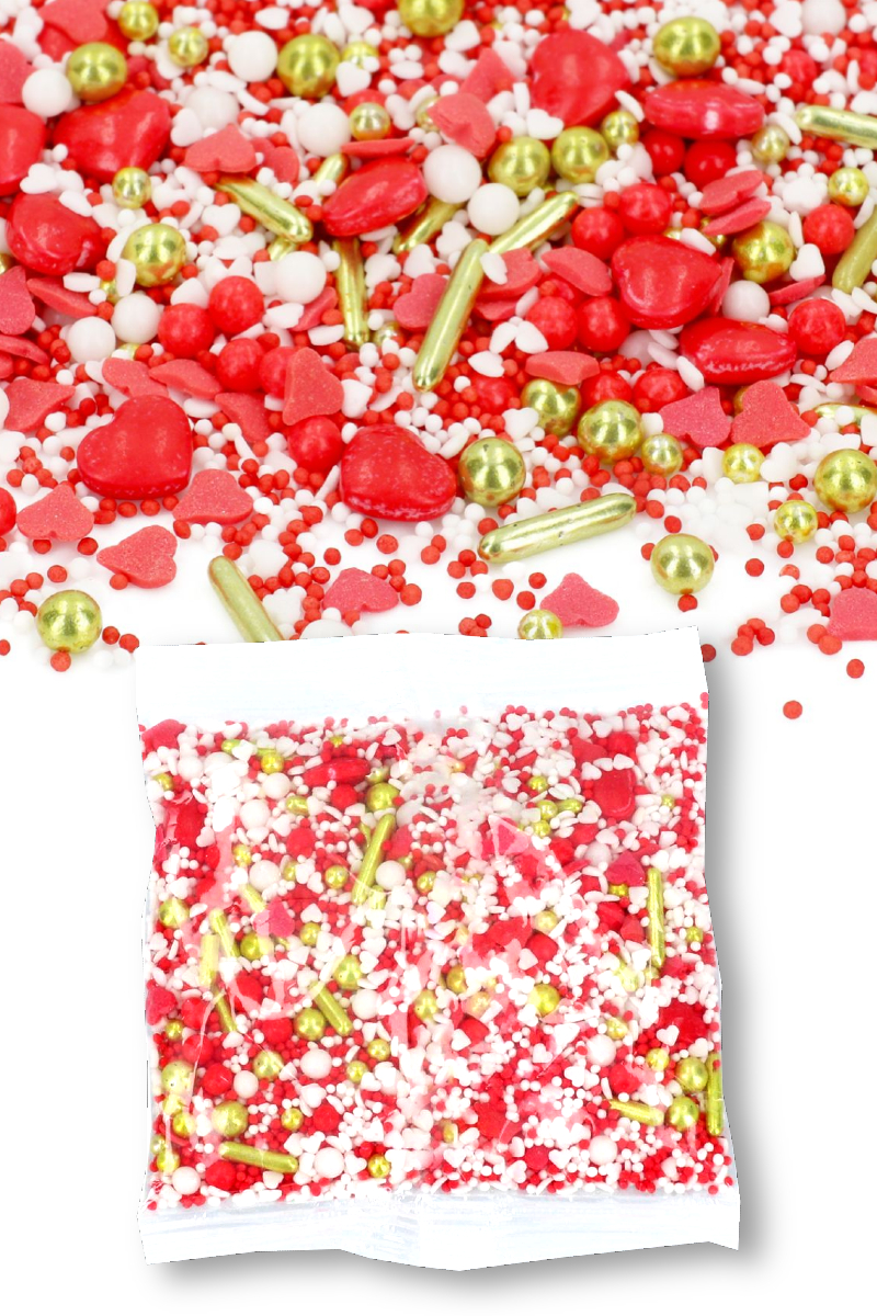 Valentin-báj Cake Masters dekor cukorgyöngy - Valentin báj - Image 1