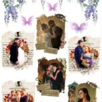 A4 tortaostya szett – Bridgerton 2.