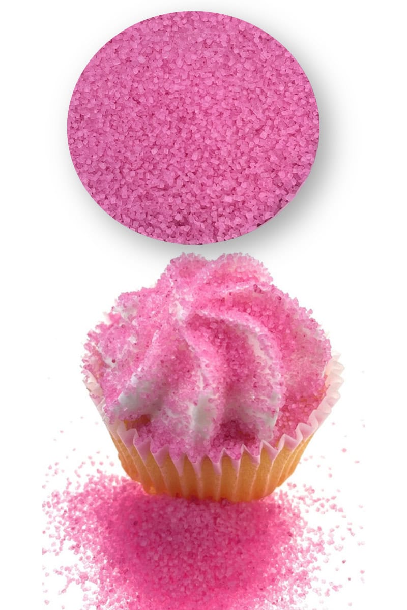 decor cukorhomok pink Dekor cukor - Pink 100 gr - Image 1