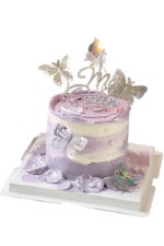 Irizáló pillangó tortadekoráció - 12db - Image 2