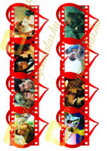 Love Story – Saját fotós fondantlap szalag - Image 2