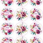 Cupcake korongok - Nőnap 3