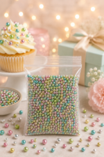 Cake Masters dekor cukorgyöngy- Metál (50 g)