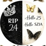 A4 tortaostya szett – RIP24, Hello SZJA