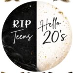 A4 tortaostya szett – RIPteens, Hello20's