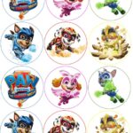 Cupcake korongok - Mancs őrjárat 2