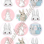 Cupcake korongok - Tavasz 10