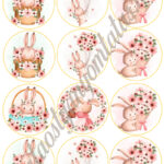 Cupcake korongok - Tavasz 8