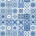 Tortapapír mediterrán csempeminta 1