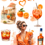 A4 tortaostya szett – Aperol 18+