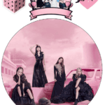 A4 tortaostya szett – Blackpink
