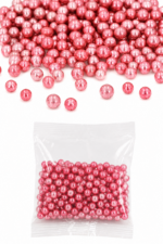 Cake Masters dekor cukorgyöngy - Metál pink (7mm, 60g) - Image 2