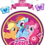 A4 tortaostya szett – My little pony 1