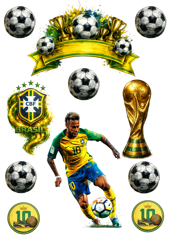 Brazil A4 tortaostya szett – Brasil - Image 1