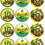Cupcake korongok - Brasil