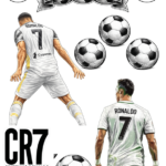 A4 tortaostya szett – Cristiano Ronaldo