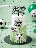 Happy birthday tortabeszúró - Focis