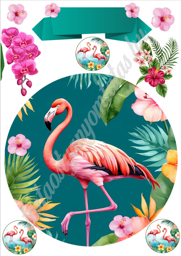 02 A4 tortaostya szett – Summer vibes 2 - Image 1