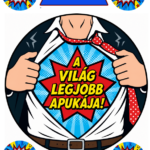 A4 tortaostya szett – Apák napja 2