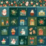 Adventi kalendárium tortapapír - 06.