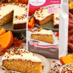 Cake Masters Pumpkin Pie – Sütőtökös süteménykeverék krémmel és őszi szórócukorral – 600 g