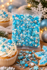 Cake Masters dekor cukorgyöngy - Jégkristályok 80gr