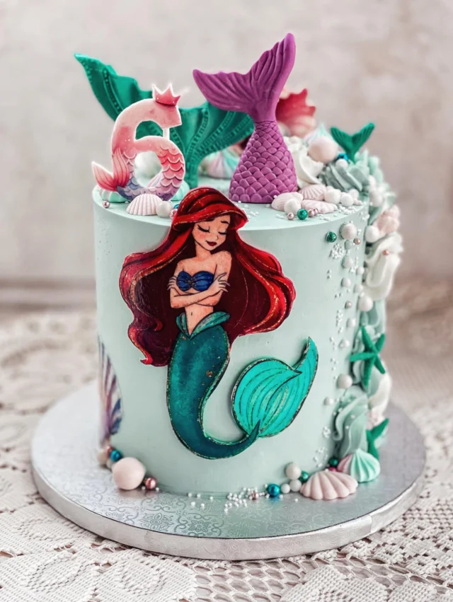 A R I E L
.
.
#arielcake #ariel#tortaostyanyomtatás #kidscake#szülinapitorta